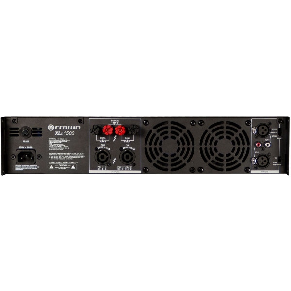 Main product image for Crown XLi 1500 Power Amplifier 2 x 450W at 4 Ohms 245-5128